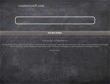 Tablet Screenshot of countercraft.com